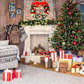 Miniatyrbild 4 av 5: Juldekoration Krans 30 Cm - Utomhusdörrkrans - Julgran Krans - Julgirlang - Juldekoration Krans
