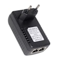 Miniatyrbild 1 av 5: PoE-injektor Power Adapter för Ipc-kamera Dc24V 1A Eu-kontakt
