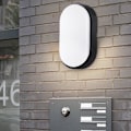 Pikkukuva 5 / 5: Ellipsi LED-seinävalaisin, kattovalaisin, valaisin, 10 W sisä- ja ulkokäyttöön (musta)