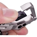 Miniatyrbillede 5 af 5: 2 stk. nøglering med flaskeåbner til mænd og kvinder (sølv og pistol)