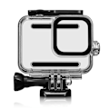 Pikkukuva 1 / 3: Suptig Kameratarvikkeet Moottoripyörän Lataus Vedenkestävä Kotelo GoPro Hero 8 Latauskuorelle Runko USB-kaapeli (Gopro 8910 kotelo)