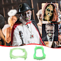 Miniatyrbild 2 av 5: Party Dekorationer Halloween Tricky Toys Skräck Lysande Proteser Terroriserande Leksaker 12st
