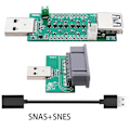 Miniatyrbilde 1 av 5: Kretskortmodul for DE10-nano-kort erstatningstilbehør (SNAC SNES)