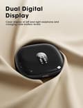 Miniatyrbillede 5 af 5: Bluetooth Headset Buds med stor basstereolyd, letvægts in-ear-pasform, IPX7, til iPhone, Android, Pad, Sport (sort)