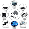 Miniatyrbild 2 av 4: 10v 1a 1.5a 2a 3a Ac/dc Adapter Switch Strömförsörjning Laddare För Led Ljusremsor - Snngv（3A，US）