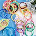 Miniatyrbillede 3 af 7: 3D Pen PCL Filament Efterfyldninger 3D Print Pen Filament 1,75 mm Blandet Farve Dimensionel Passer De fleste 3D Print Penne 5 Meter (20 Bundter, tilfældig farve)