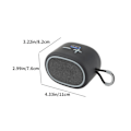 Miniatyrbild 4 av 5: Bluetooth Audio Cloth Speaker Plug-in Mini Stereo Outdoor Bluetooth Speaker Stylish External Light Long Battery Life Device Interconnection