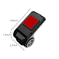 Miniatyrbild 1 av 5: Enkelobjektiv 120 vidvinkel 1,3 megapixel objektiv, Android-navigering USB-färdskrivare
