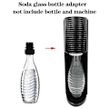 Miniatyrbillede 5 af 5: Sodas Vandflasker Adapter Glasflasker Hurtigforbindelse Til Sodastreams