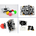 Miniatyrbild 2 av 5: Joystick-styrenhet Joystick Joystick med kretskort 5-polig stift utan ljus Joystick Spelkonsol