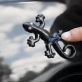 Miniatyrbillede 2 af 3: Car Anti Statisk Gecko Magnetisk Mærkat (Sort)