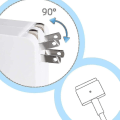 Miniatyrbilde 3 av 5: Mac Book Air-lader, Ac 45w Magsafe 2 T-tip strømadapter lader erstatning for Macbook Air 11/13 tommer