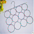 Miniatyrbilde 2 av 3: Sjal Skjerf Holder Foldbar Slips Belte Henger Organizer Vev Henger Display Stativ, 1 stk