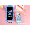 Miniatyrbild 5 av 5: Mobilfodral för iPhone 12 Pro Max, Lilo & Stitch Söt 3D Cartoon Unik Mjuk Silikon Djurfigur Stötskyddande Skydd för Pojkar Flickor Barn Presenter