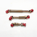 Miniatyrbilde 2 av 5: Metalldrivaksling Drivaksel for 1/18 Rochobby Wowrc Cheyenne 6x6 Rc Crawler Bil Oppgraderinger Deler Acc