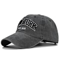 Miniatyrbilde 1 av 5: Nyvasket bomullscaps New York brodert baseballcaps solhatt brodert baseball solhatt