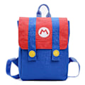 Pikkukuva 1 / 5: Super Mario Bros -reppu, taaperoille, ala-asteen ja esikoulun oppilaille, koululaukut, matkareppu, lapsille, pojille ja tytöille, syntymäpäivä- ja joululahjat (punainen)