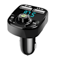 Pikkukuva 5 / 5: Bluetooth-yhteensopiva auton Mp3-soitin 3.1a kaksois-USB-pikalatausvirtalähde Auton lisävarusteet（Kosketusääni）