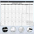 Miniatyrbild 5 av 5: 2022 Skrivbordskalender - 2022-2023 43,18 cm x 55,88 cm, jan 2022 - jun 2023, 18 månaders plan, stort horisontellt block, riv av design, 2 hörnskydd A
