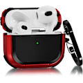 Miniatyrbild 1 av 5: Skydd för AirPods 3-fodral, Stötsäkert AirPod Gen 3-fodral iPod 3 Hörlurar Hårdt Skal för Män Kvinnor Kompatibelt med Apple Air Pod 3:e Generationen Cha
