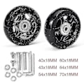 Pikkukuva 2 / 4: Hiljainen matkalaukku, matkalaukku, yleiskäyttöinen pyörä, kumirulla, matkalaukun laakerin korjaussarja -45mm*18mm-bebetter