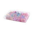 Miniatyrbillede 1 af 4: 50 pakker assorterede farvede sommerfuglehårklemmer, smukke mini sommerfuglehårklemmer håraccessories til kvinder og piger