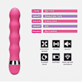 Pikkukuva 4 / 5: Värähtelevä tanko Kierteinen timantti Värähtelevä tanko Naisten hieronta Värähtelevä AV-tanko（pink）