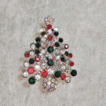 Miniatyrbilde 5 av 5: 1 stk Vintage Rhinestone Juletrær Brosje Pin Crystal Xmas Brosje