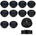 12-pack solcellslampor solcellslampor ersättningstoppar vattentät LED solpanel Lante