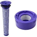 Pikkukuva 1 / 5: Suodatinpaketti Dyson V7, V8 Animal ja Absolute -imureihin, varaosat (dy-96566101) ja jälkisuodatin (dy-96747801 - Snngv