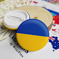 Pikkukuva 2 / 3: Ukraina lippu suuri pinni 2 kpl