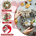 Miniatyrbild 2 av 5: 150 stycken konstgjorda julmistelbär röda guld falska julbär jul vinter konstgjorda frukt bärgrenar julmistelbär D