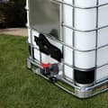 1000 Liters IBC Vattentank med S60x6 Adapterventil och 3/4