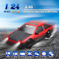 Miniatyrbild 2 av 5: Rc Drift Hög Hastighet Fjärrstyrd Bil Ae86 Fyrahjulsdrift Racingbil Laddnings Sportbil Modell-röd Ae86