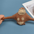 Miniatyrbillede 4 af 4: Gorilla Stretchy Squishy Antistress Squeeze Elastisk Abe Simulation Legetøj Gave（Brun）