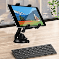 Miniatyrbild 5 av 5: Bil Tablet Ipad Hållare Fäste, Sugkopp Tabletthållare Stativ Kompatibel Med Bil Vindruta Instrumentbräda Skrivbord