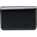 Miniatyrbild 4 av 4: RFID-blockerplånbok - Minimalistisk Läder Plånbok för Kreditkort - Svart