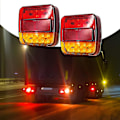 Miniatyrbillede 4 af 5: Caravan Baglygte - 12v Led Baglygte Til Lastbiler Og Trailere (pakke Med 2x)