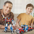 Miniatyrbilde 6 av 6: 10 stk Transform Robot Bil Byggeleker for Gutter 8-12 år, 8-i-2 Robot Flymaskin Skip Byggesett for 10 år gammel gutt, Julegave Bursdagsgave.