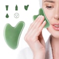 Miniatyrbild 1 av 5: Gua Sha-verktyg Skrapbräda Massageverktyg Mager Gua Sha-massagebräda Gua Sha-skrapa Kroppsmassage Terapiverktyg（Vit）