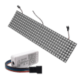 Miniatyrbillede 1 af 5: Ws2812b Led Strip 8x32 Digital Panel Sp110e Bluetooth Controller