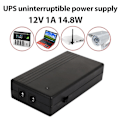 Miniatyrbillede 5 af 5: 12v 1a 14.8w Multifunktionel Mini Ups Dc Batteri Backup Sikkerhed Standby Strømforsyning Uafbrudt