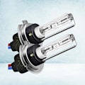 Miniatyrbild 2 av 3: 1 par HID Xenon-lampor H7 35W 3200LM Bilstrålkastare Konverteringsglober Lampor Strålkastarsats 5000K Xenonlampssats