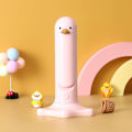 Miniatyrbillede 5 af 5: Foldbar LED skrivebordslampe med gult kylling dyremotiv, perfekt til børns skriveborde, unikt design, fødselsdagsgave, julegave (gul)