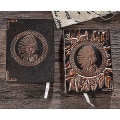 Miniatyrbillede 2 af 4: 2024,a6 Vintage Læder Journal Embossed Dagbog Notesbog, Linjeret, Fountain Pen Safe, Lay Flat 100 Ark