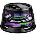 Pikkukuva 1 / 7: Mini Bluetooth-kaiutin G200, Monitoiminen magneettinen Bluetooth-kaiutin, Pieni langaton kaiutin, jossa on sisäänrakennetut magneetti ja monivärinen RGB-valo (musta)