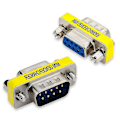 Miniatyrbild 3 av 5: 4x DB9-adapter DB9 hane till hona Seriell port till hål 9-stifts VGA-kabel Hy