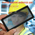 Miniatyrbild 1 av 4: 1,0/1,5/2,0/2,5/3,0 Dioptrier Svets Hjälm Mask Glas Förstoringsglas Klar Lins Svets Förstoringsglas Ögonskyddande Svetsare