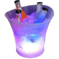Miniatyrbild 2 av 5: Led Ishink, 5l Stor Kapacitet Flaskyl - Champagnekylare - Vinkylare - Dryckeskylare - Kylare Led Vattentät Med Färgförändring, För Fest