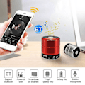 Miniatyrbild 4 av 5: S28 Metall Mobil Bluetooth Stereo Bärbar Högtalare